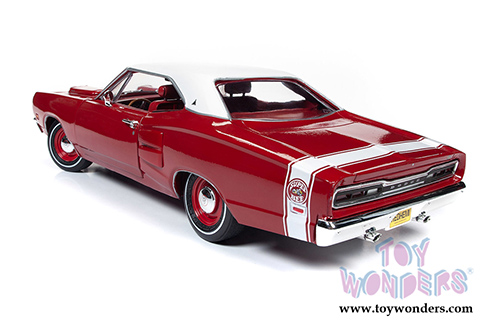 Auto World - American Muscle | Dodge Coronet Super Bee Hardtop Class of  '69 50th Anniversary (1969, 1/18 scale diecast model car, R6 Red/White) AMM1191
