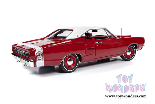 Auto World - American Muscle | Dodge Coronet Super Bee Hardtop Class of  '69 50th Anniversary (1969, 1/18 scale diecast model car, R6 Red/White) AMM1191