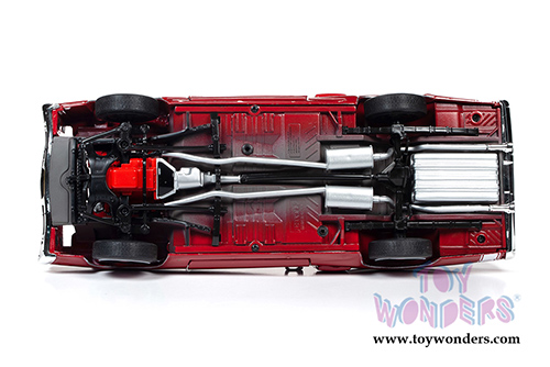 Auto World - American Muscle | Dodge Coronet Super Bee Hardtop Class of  '69 50th Anniversary (1969, 1/18 scale diecast model car, R6 Red/White) AMM1191