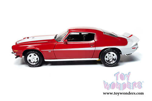 Auto World American Muscle - Chevy&reg; Camaro&reg; Baldwin Motion Hardtop Muscle Car & Corvette Nationals (MCACN) (1971, 1/18 scale diecast model car, Red) AMM1197