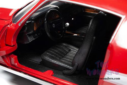 Auto World American Muscle - Chevy&reg; Camaro&reg; Baldwin Motion Hardtop Muscle Car & Corvette Nationals (MCACN) (1971, 1/18 scale diecast model car, Red) AMM1197
