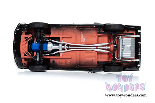 Auto World - American Muscle Ford Mustang Shelby&reg; GT350 Muscle Car & Corvette Nationals (MCACN) (1967, 1/18 scale diecast model car, Raven Black) AMM1202