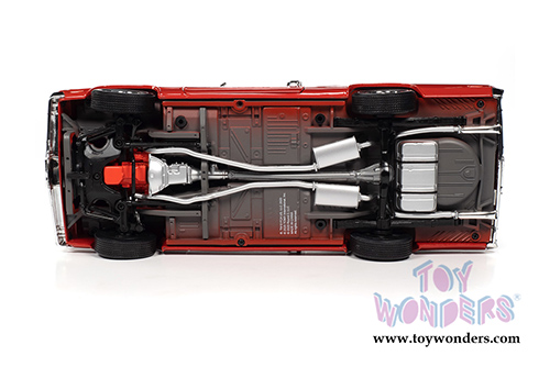 Auto World American Muscle - Hemmings Classic Cars | Plymouth Duster 340 Hardtop (1970, 1/18 scale diecast model car, Rallye Red) AMM1205