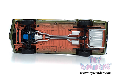 Auto World - American Muscle - Ford Torino GT Hardtop Class of '70 50th Anniversary (1970, 1/18 scale diecast model car, Medium Ivy Green Metallic) AMM1211