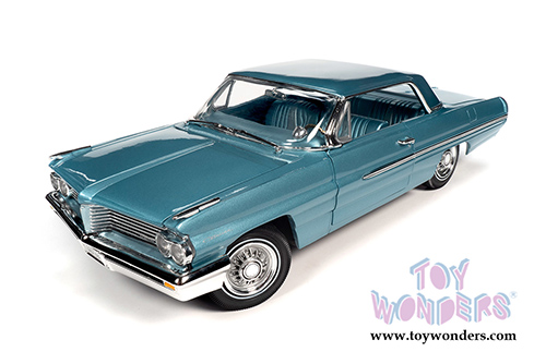 Auto World - Pontiac&reg; Royal Bobcat Catalina Hardtop (1962, 1/18 scale diecast model car, Aquamarine) AMM1212