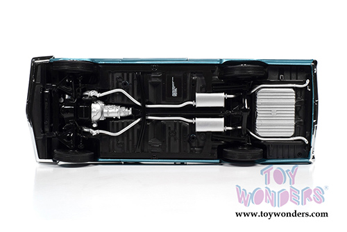 Auto World - Pontiac&reg; Royal Bobcat Catalina Hardtop (1962, 1/18 scale diecast model car, Aquamarine) AMM1212