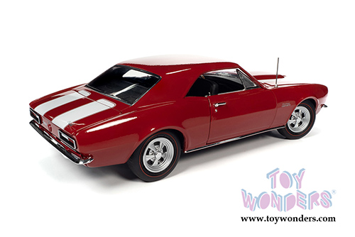 Auto World American Muscle - Nickey&reg; Chevrolet&reg; Camaro&reg; Z/28 Hardtop Muscle Car & Corvette Nationals (MCACN) (1967, 1/18 scale diecast model car, Bolero Red) AMM1228