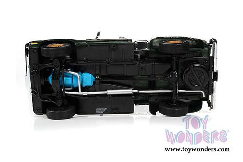 Auto World American Muscle - Dodge Warlock 150 Custom Stepside Pickup Truck (1977, 1/18 scale diecast model car, Medium Green Sunfire/Gold) AMM1243