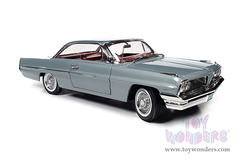 Auto World - American Muscle 30th Anniversary | Pontiac&reg; Catalina&trade; Hardtop (1961, 1/18 scale diecast model car, Richmond Gray) AMM1254