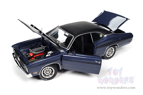 Auto World - American Muscle 30th Anniversary | Dodge Demon GSS Mr. Norm's Class of 1971 (1971, 1/18 scale diecast model car, Plum Crazy) AMM1255