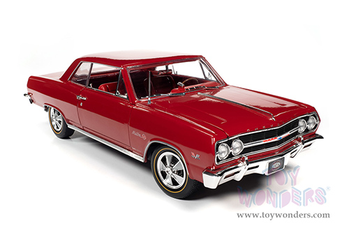 Auto World American Muscle - Chevrolet® Chevelle SS Z16  Muscle Car & Corvette Nationals (MCACN) (1965, 1/18 scale diecast model car, Regal Red) AMM1272