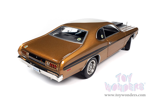 Auto World - American Muscle | Dodge Demon GSS Supercharged (Mr Norms) (1972, 1/18 scale diecast model car, GY8 Gold/Black) AMM1294 MAP: $99.99