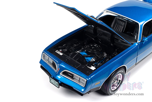 Auto World - American Muscle | Pontiac® Firebird® Formula (1978, 1/18 scale diecast model car, Martinique Blue) AMM1331 MAP: $99.99