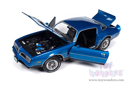 Auto World - American Muscle | Pontiac® Firebird® Formula (1978, 1/18 scale diecast model car, Martinique Blue) AMM1331 MAP: $99.99