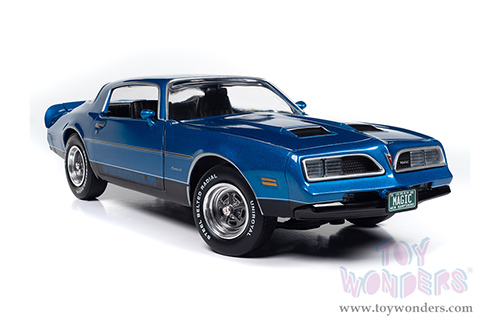 Auto World - American Muscle | Pontiac® Firebird® Formula (1978, 1/18 scale diecast model car, Martinique Blue) AMM1331 MAP: $99.99