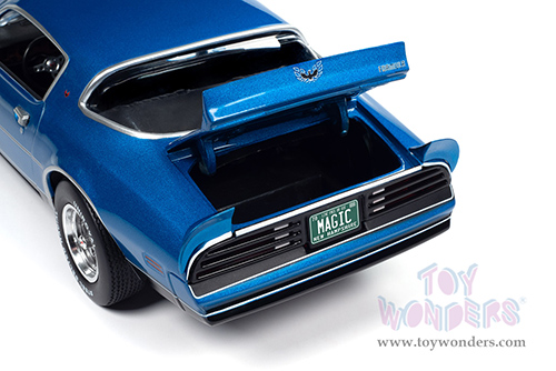 Auto World - American Muscle | Pontiac® Firebird® Formula (1978, 1/18 scale diecast model car, Martinique Blue) AMM1331 MAP: $99.99