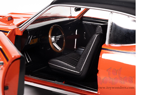 Auto World American Muscle - Pontiac® GTO™ Judge™ "Mecum Auctions" (1969, 1/18 scale diecast model car, Carousel Red/Black top) AMM1351 MAP: $104.99