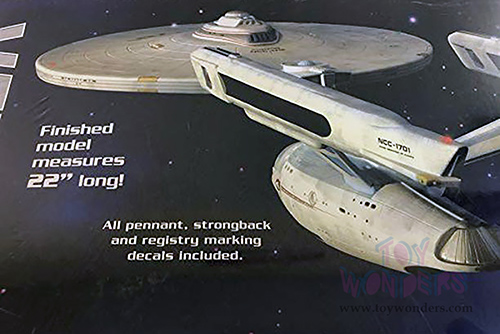 AMT - Model Kit | Star Trek U.S.S. Enterprise NCC-1701 Refit Starship (1/537 scale Plastic model Kit) AMT1080/06