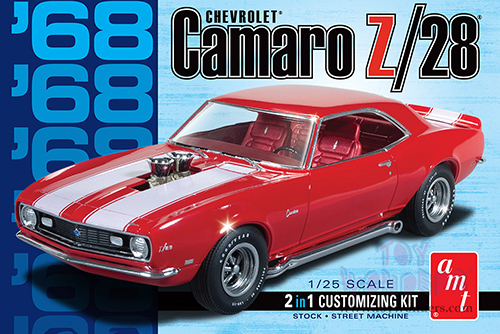 AMT - Model Kit | Chevrolet® Camaro Z/28® 2-in-1 (1968, 1/25 scale Plastic model Kit) AMT868/12