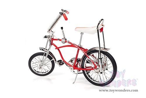 AMT - Schwinn® Stik-Shift Sting-Ray® "The Apple Krate®" Bicycle (1969, 1/6 scale diecast model bike, Red) AMTD002/12