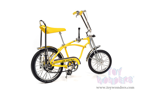 AMT - Schwinn&reg; Stik-Shift Sting-Ray&reg; "The Lemon Peeler&reg; Krate" Bicycle (1970, 1/6 scale diecast model bike, Yellow) AMTD005/12
