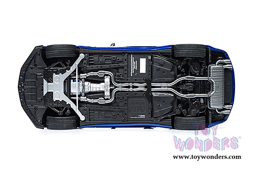 Auto World - Muscle Cars USA | Chevy&reg; Camaro&reg; SS&trade; 1LE 50th Anniversary Hardtop (2017, 1/18 scale diecast model car, Hyper Blue) AW241