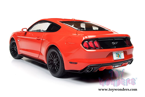 Auto World Muscle Cars U.S.A. | Ford Mustang GT Coupe (2016, 1/18 scale diecast model car, Competition Orange) AW242