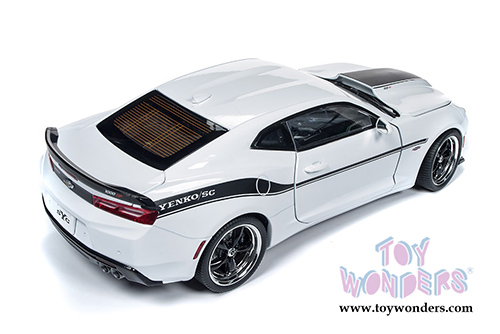 Auto World Muscle Cars USA | Yenko&reg; Stage II Chevrolet&reg; Camaro&reg; Hardtop (2018, 1/18 scale diecast model car, White) AW253