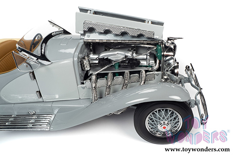 Auto World - Duesenberg SSJ Speedster (1935, 1/18 scale diecast model car, Gray) AW266