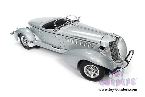 Auto World - Auburn 851 Speedster (1935, 1/18 scale diecast model car, Haze Gray) AW268
