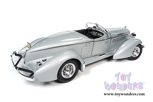 Auto World - Auburn 851 Speedster (1935, 1/18 scale diecast model car, Haze Gray) AW268
