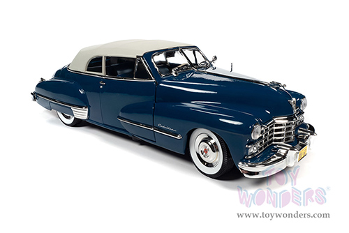 Auto World - Cadillac&reg; Series 62 Soft Top (1947, 1/18 scale diecast model car, Beldon Blue) AW274