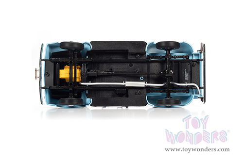 Auto World - Ford F-100 Mild Custom Pickup Truck (1956, 1/18 scale diecast model car, Diamond Blue) AW290