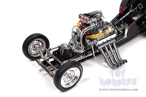 Auto World - Legends of the Quarter Mile | Ford Mustang Funny Car "Harry Schmidt's Blue Max" (1973, 1/18 scale diecast model car, Blue) AW299