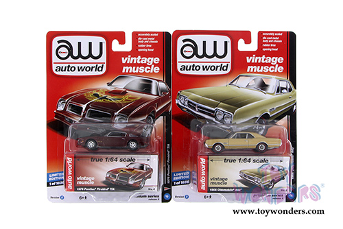 Auto World Premium - Release 5 Set D (1/64 scale diecast model car, Asstd.) AW64042/12D