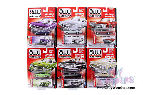 Auto World Premium - Release 5 Set B (1/64 scale diecast model car, Asstd.) AW64042/48B
