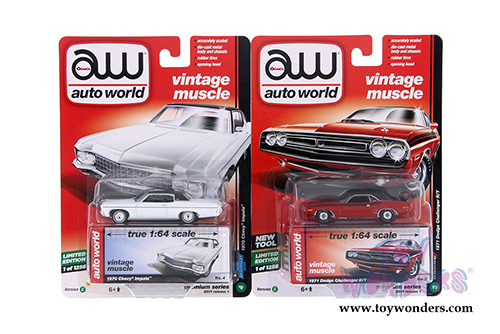 Auto World Premium - 2017 Release 1 Set C (1/64 scale diecast model car, Asstd.) AW64052/48C