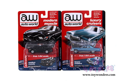Auto World Premium - 2017 Release 3 Set B (1/64 scale diecast model car, Asstd.) AW64112/12B
