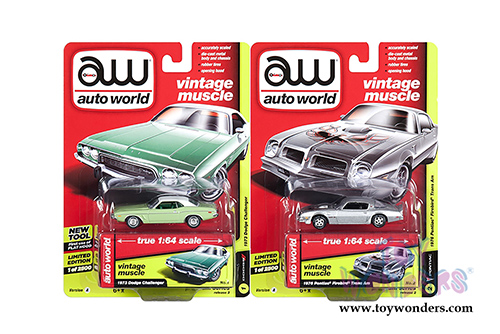 Auto World Premium - Release 2 Set A (1/64 scale diecast model car, Asstd.) AW64172/48A