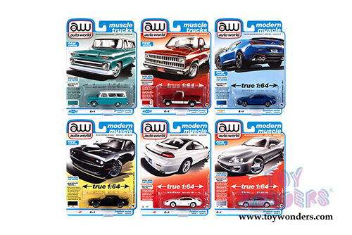 Auto World Premium - 2021 Release 1 Set A (1/64 scale diecast model car, Asstd.) AW64302/48A