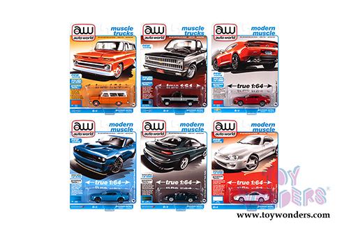Auto World Premium - 2021 Release 1 Set B (1/64 scale diecast model car, Asstd.) AW64302/48B