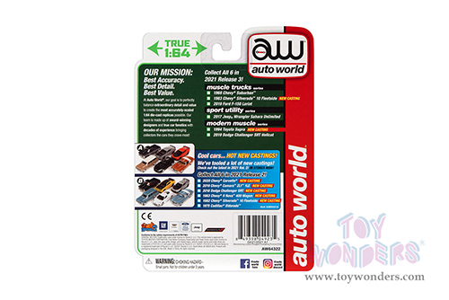 Auto World Premium - 2021 Release 3 Set B (1/64 scale diecast model car, Asstd.) AW64322/48B