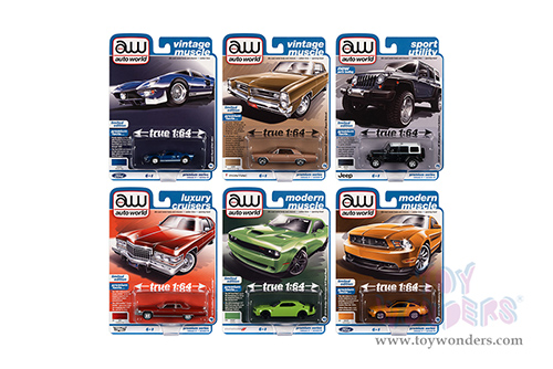 Auto World Premium - 2022 Release 3 Set B (1/64 scale diecast model car, Asstd.) AW64372/48B
