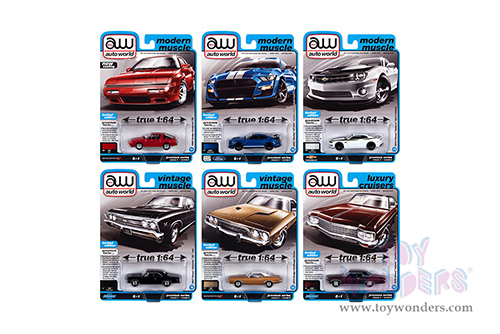 Auto World Premium - 2022 Release 4 Set A (1/64 scale diecast model car, Asstd.) AW64382/48A