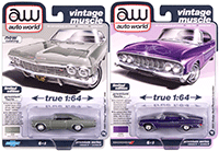 Auto World Premium - 2025 Release 2 Set B (1/64 scale diecast model car, Asstd.) AW64512/48B; 