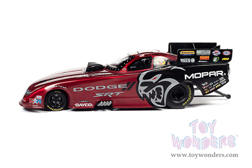 Auto World - Dodge Charger SRT Hellcat - Matt Hagan NHRA&reg; Funny Car (2021, 1/24 scale diecast model car, Dark Red Metallic) AWN002