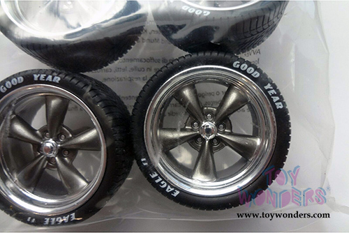 Auto World - Modern 5 Spoke Wheel Pack (1/18 scale) AWPP003/12