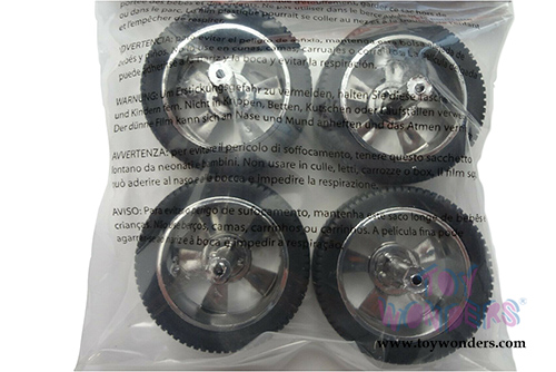 Auto World - Modern 5 Spoke Wheel Pack (1/18 scale) AWPP003/12