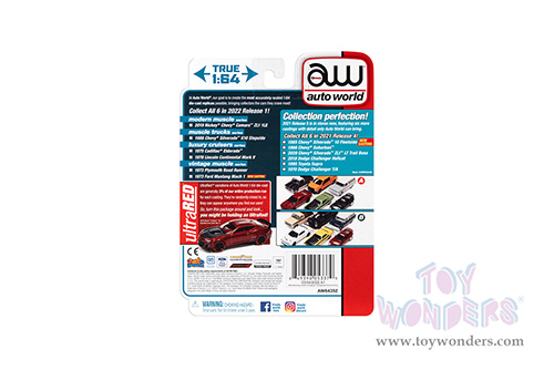 Auto World Premium - 2022 Release 1 Set A | Ford Mustang Mach 1 "Vintage Muscle" (1973, 1/64 scale diecast model car, Medium Copper Metallic/Matt Black Hood) AWSP099/24A