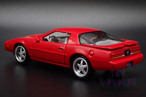 Auto World Deluxe - Pontiac® Firebird® Formula "Pony Power" (1991, 1/64 scale diecast model car, Bright Red) AWSP156/24
